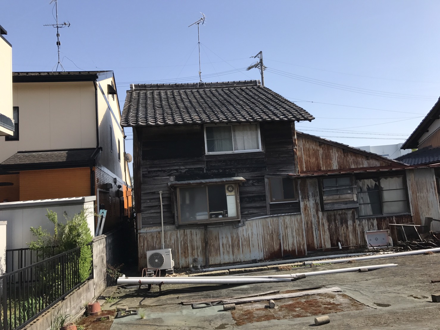 雨漏りワークス：岐阜県岐阜市鏡島中K様邸施工前