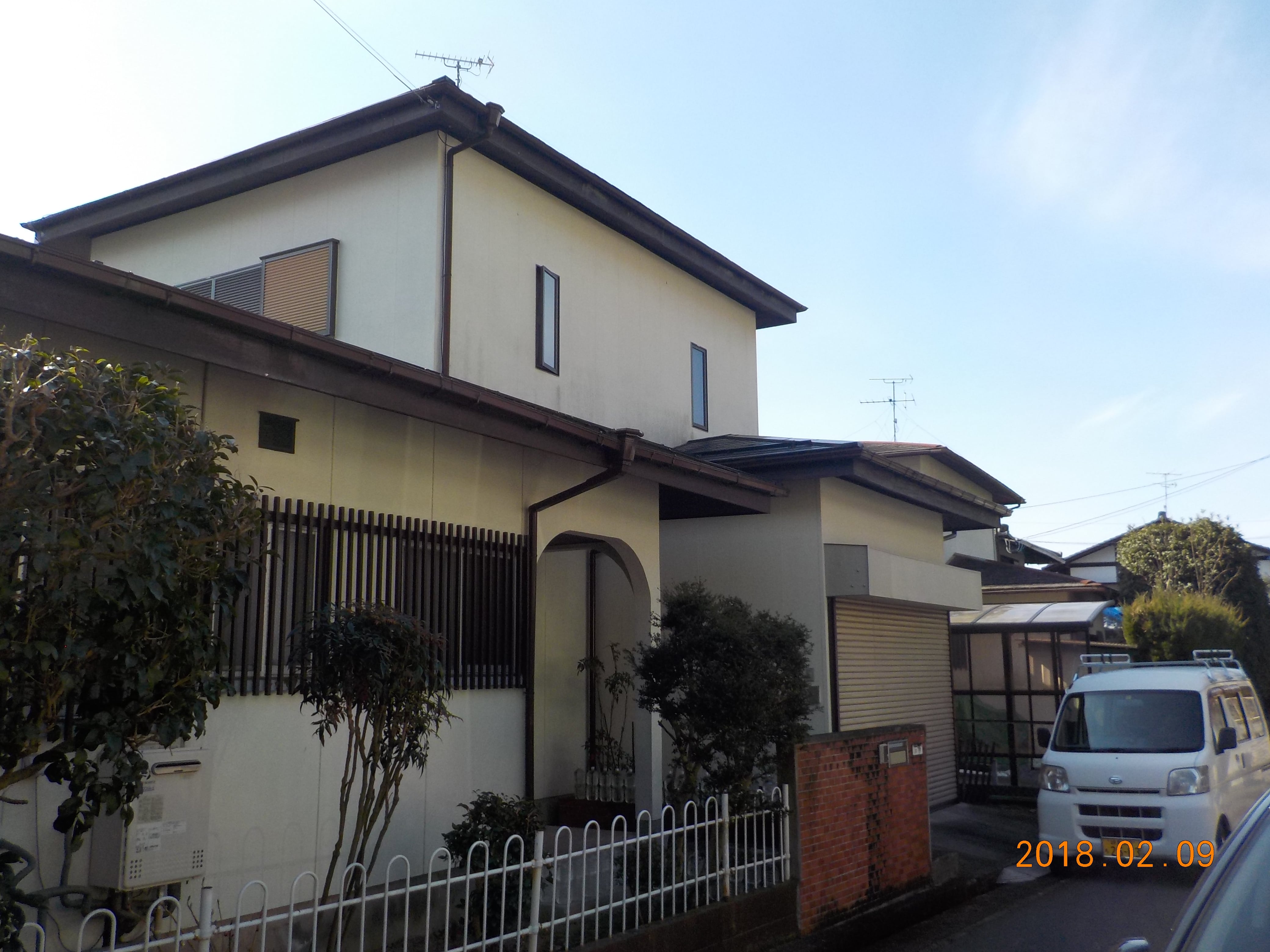 雨漏りワークス：岐阜県岐阜市長良雄総I様邸施工前