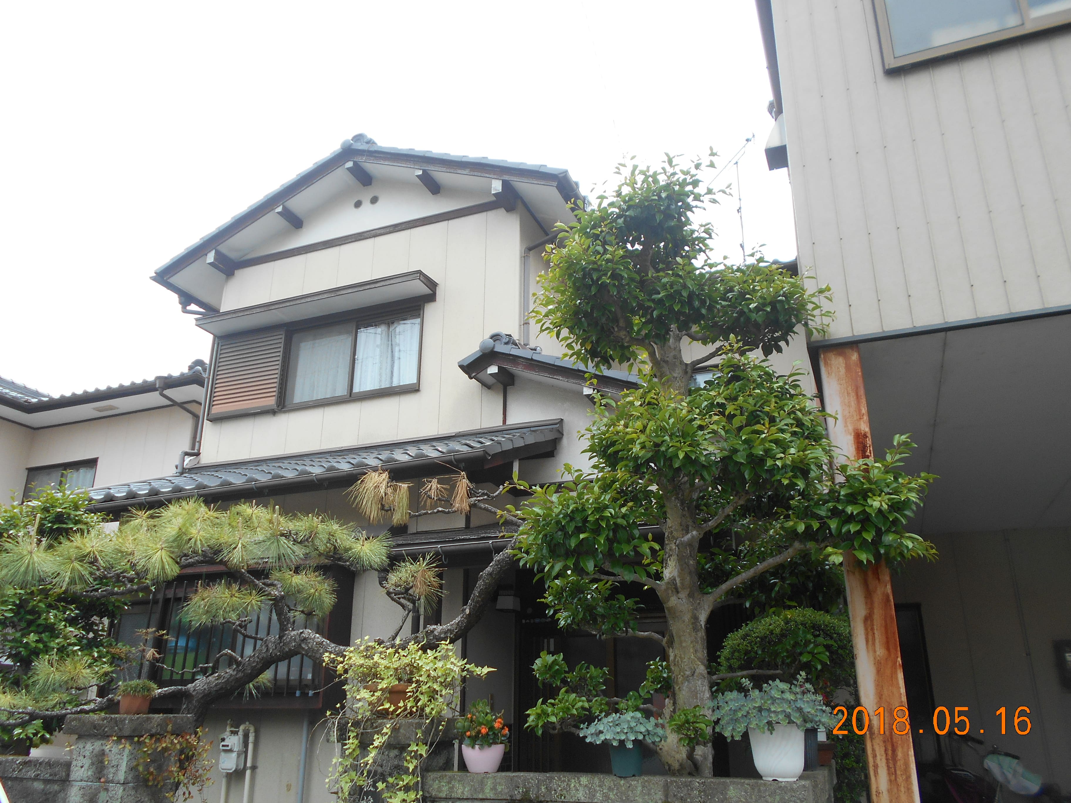 雨漏りワークス：岐阜県岐阜市下鵜飼I様邸施工前