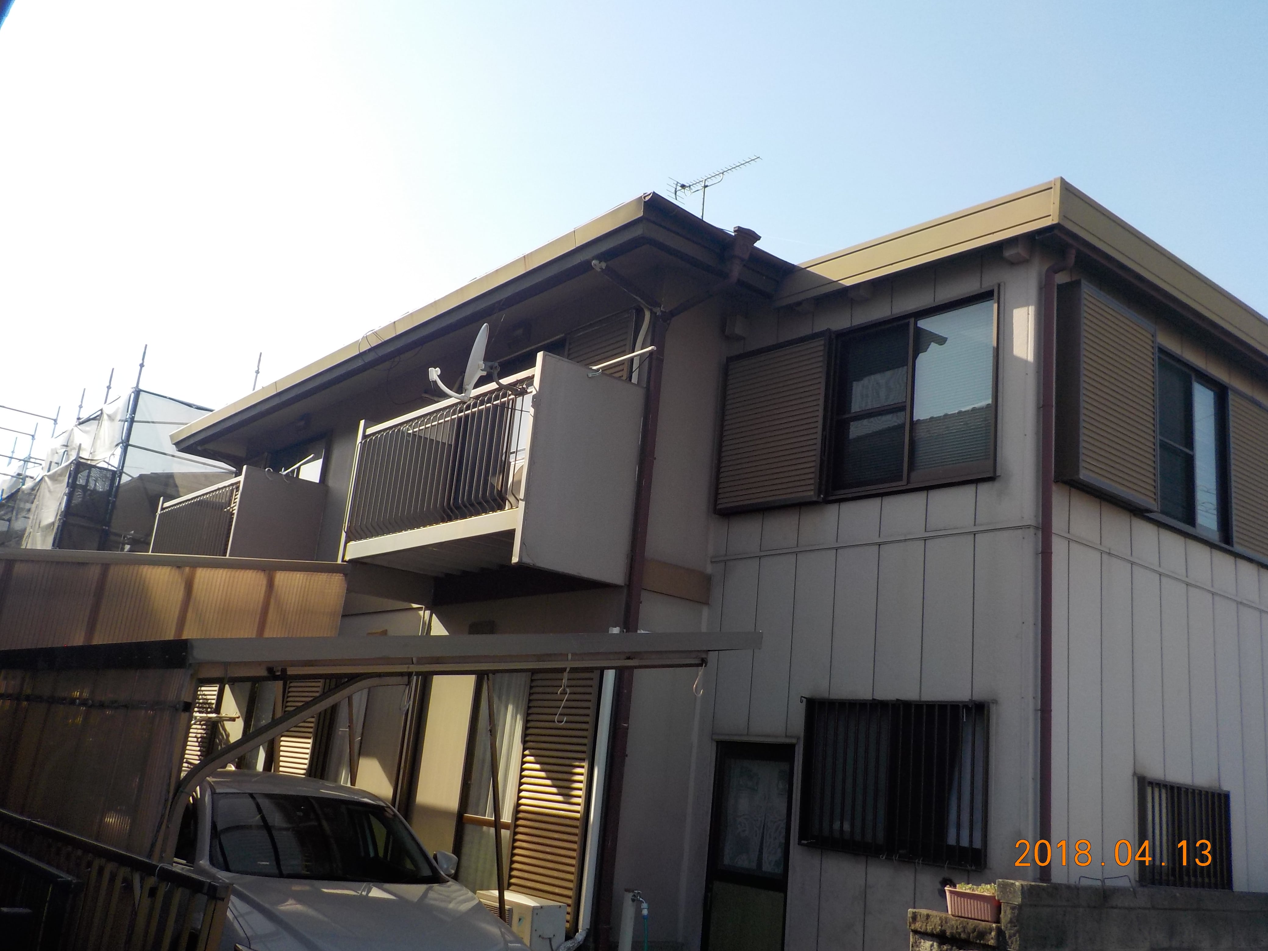 雨漏りワークス：岐阜県大垣市内原Y様邸施工前