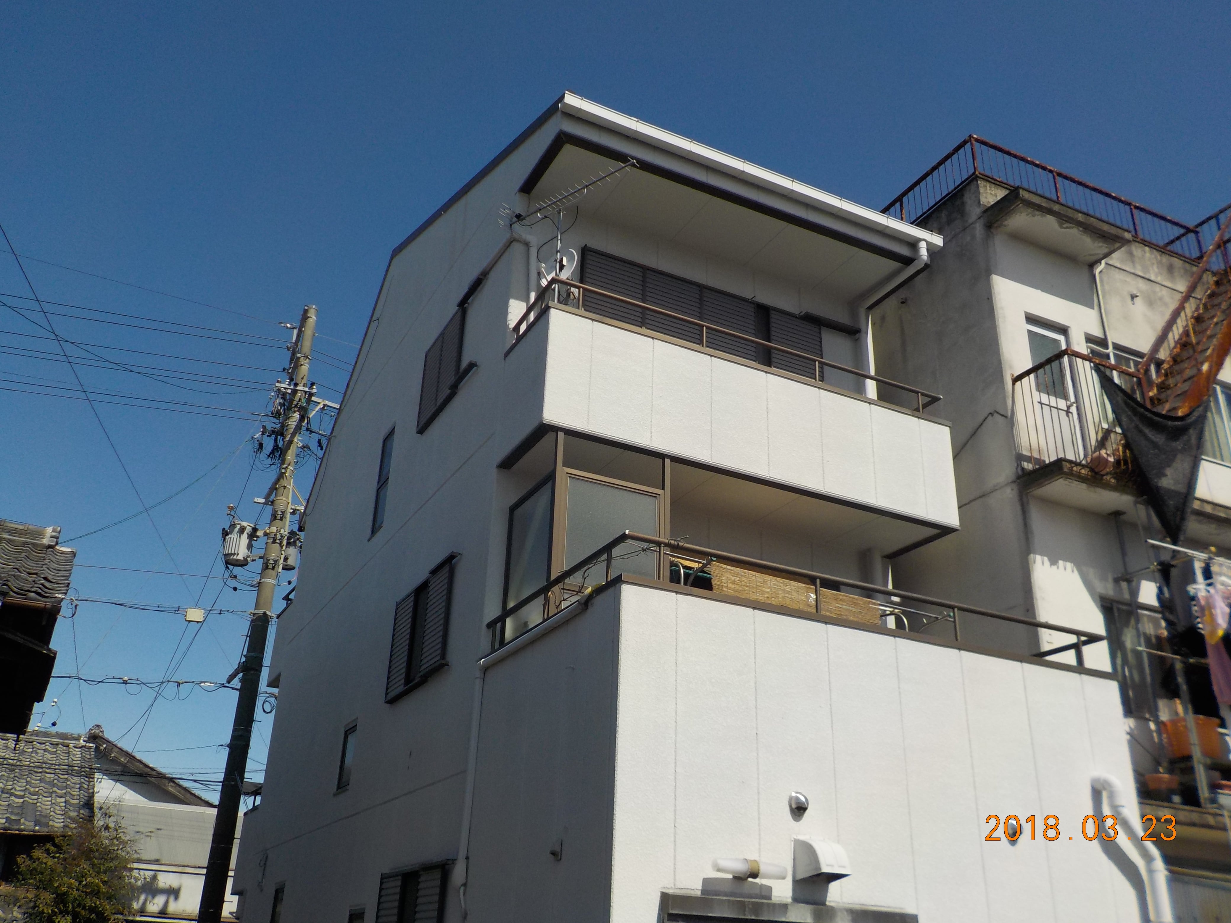 雨漏りワークス：岐阜県岐阜市忠節H様邸施工前