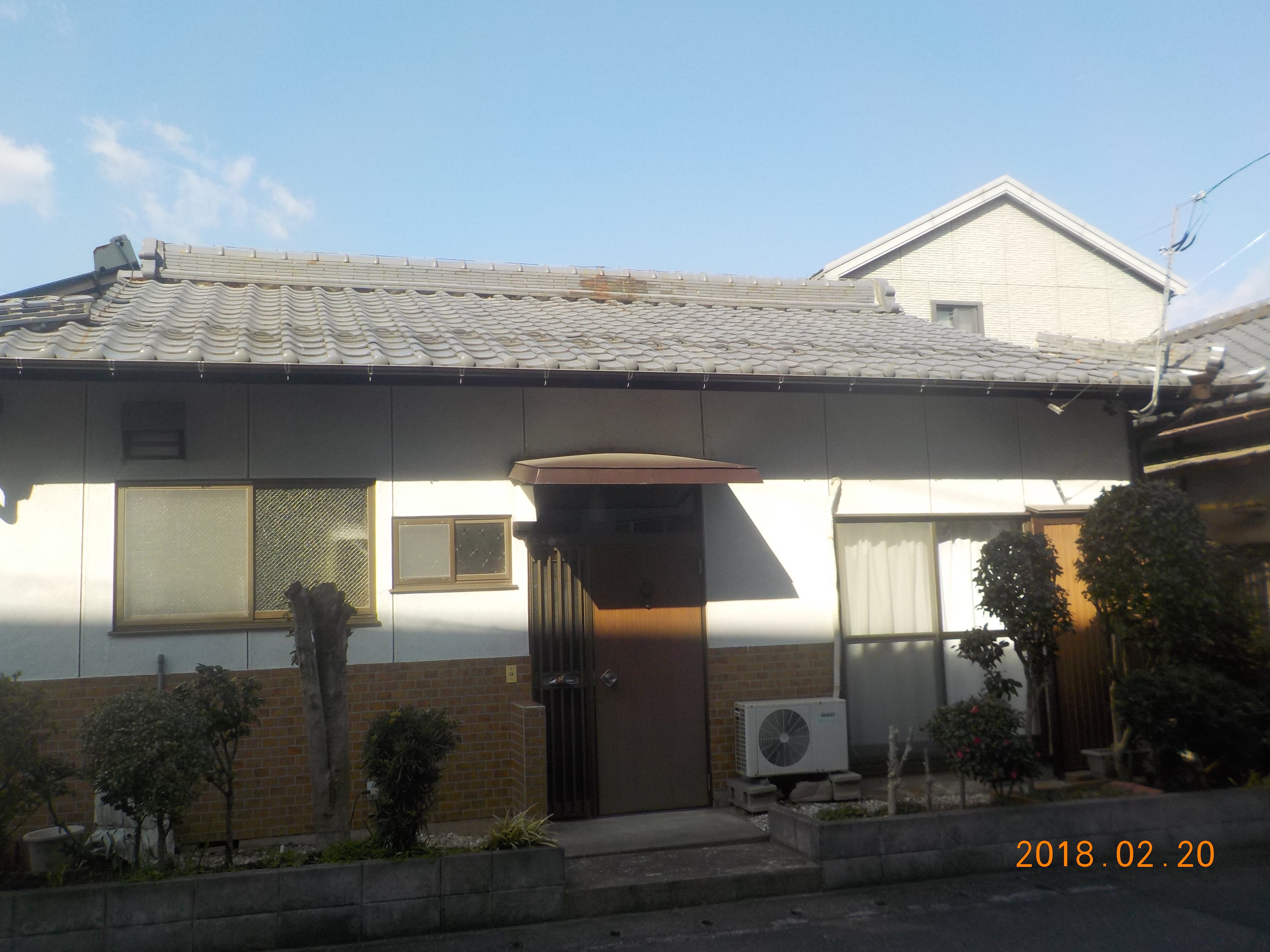 雨漏りワークス：岐阜県岐阜市則武T様邸施工前