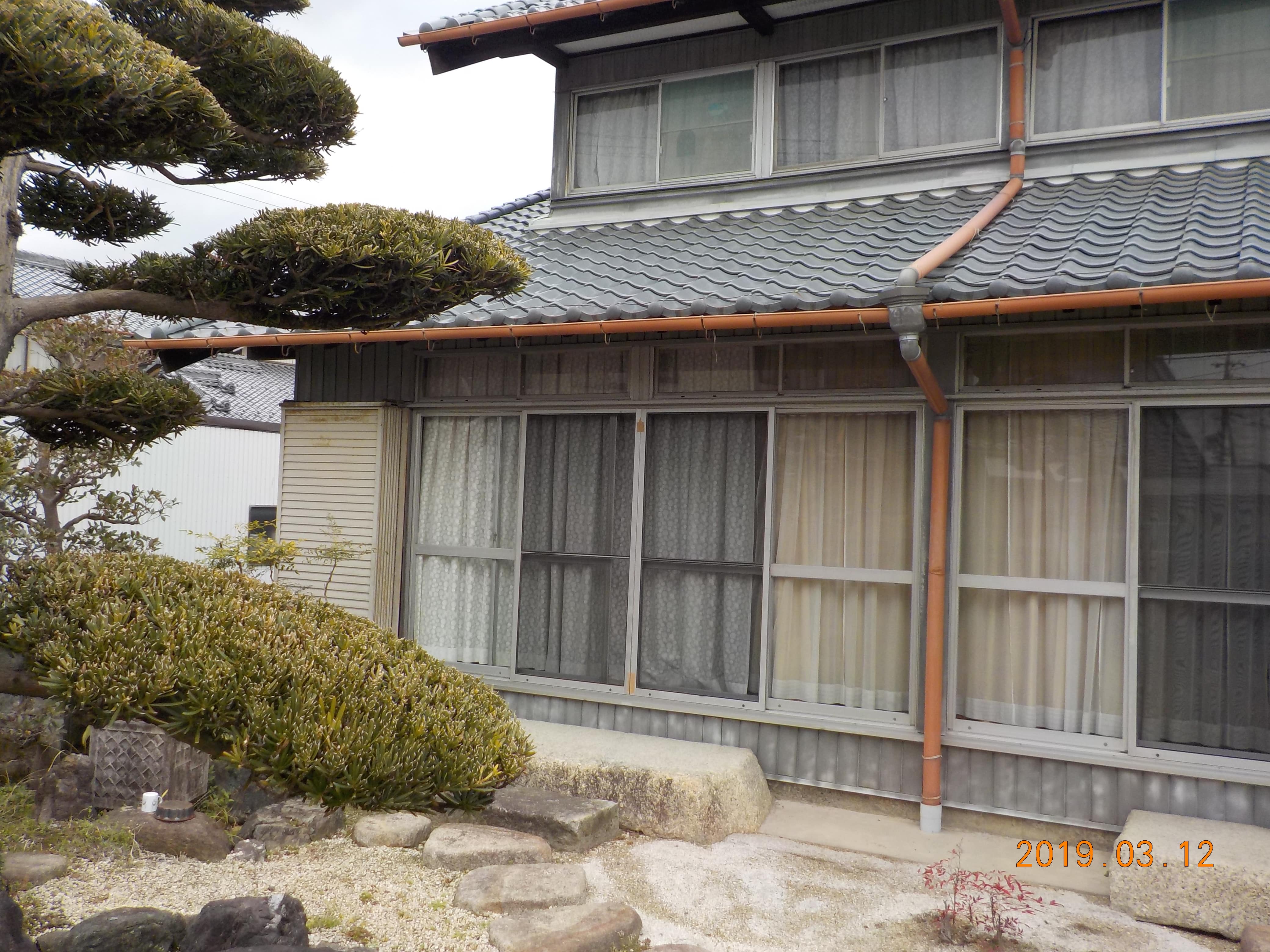 雨漏りワークス：岐阜県安八郡輪之内町大藪K様邸施工前