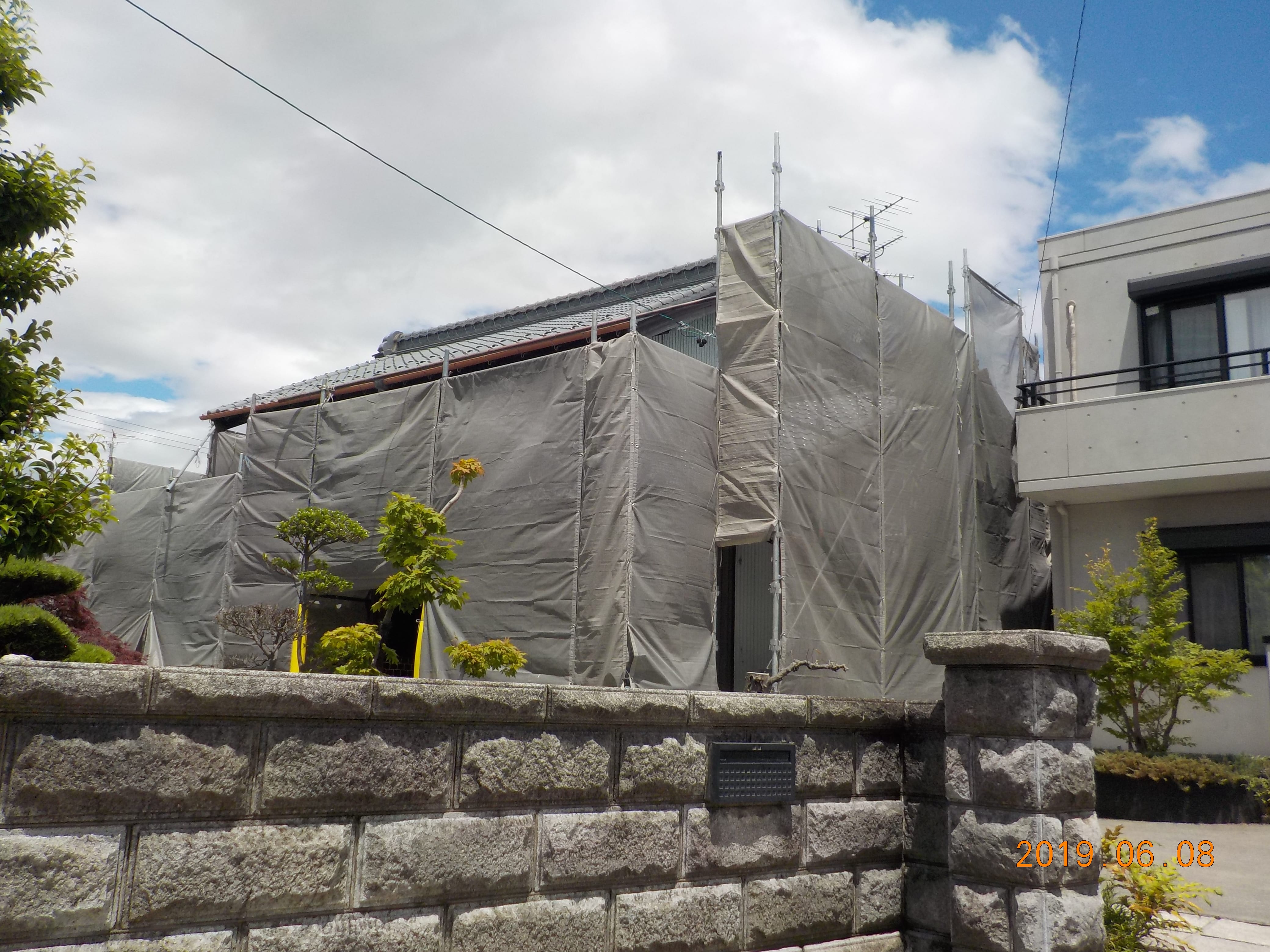 岐阜県安八郡輪之内町大藪K様邸：リフォーム中画像01